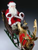Dick's Custom Santa with a Dog and a Wolf